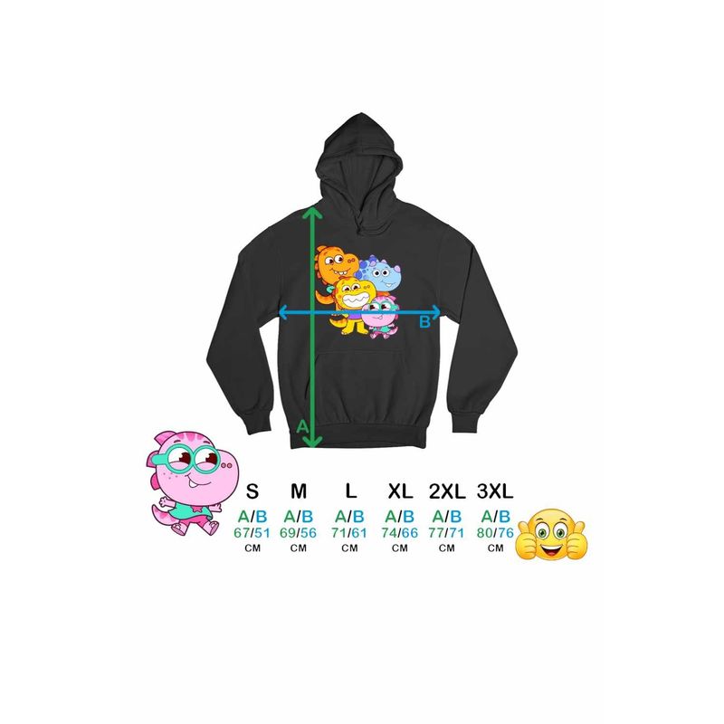 Fashion, accesorii si bijuterii - Barbati - Imbracaminte - Hanorace barbati - Hanorac Barbati Tim Rex Aventuri in Spatiu Dinozauri Spatiu Cosmos, negru, marime L - Infinity.ro