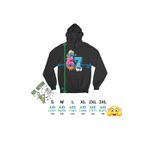 Fashion, accesorii si bijuterii - Barbati - Imbracaminte - Hanorace barbati - Hanorac Barbati Six Seven Strumfita Bebe Strumf, negru, marime 3XL - Infinity.ro