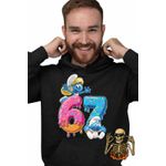 Fashion, accesorii si bijuterii - Barbati - Imbracaminte - Hanorace barbati - Hanorac Barbati Six Seven Strumfita Bebe Strumf, negru, marime 3XL - Infinity.ro