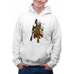 Fashion, accesorii si bijuterii - Barbati - Imbracaminte - Hanorace barbati - Hanorac Barbati Wukong White Death Black Myth, alb, marime 3XL - Infinity.ro
