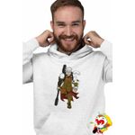 Fashion, accesorii si bijuterii - Barbati - Imbracaminte - Hanorace barbati - Hanorac Barbati Wukong White Death Black Myth, alb, marime 3XL - Infinity.ro