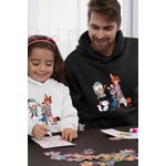 Fashion, accesorii si bijuterii - Barbati - Imbracaminte - Hanorace barbati - Hanorac Barbati Hilda Zootopia Judy Twig, negru, marime 2XL - Infinity.ro
