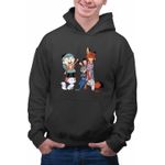 Fashion, accesorii si bijuterii - Barbati - Imbracaminte - Hanorace barbati - Hanorac Barbati Hilda Zootopia Judy Twig, negru, marime 2XL - Infinity.ro