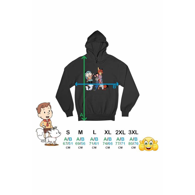 Fashion, accesorii si bijuterii - Barbati - Imbracaminte - Hanorace barbati - Hanorac Barbati Hilda Zootopia Judy Twig, negru, marime 2XL - Infinity.ro