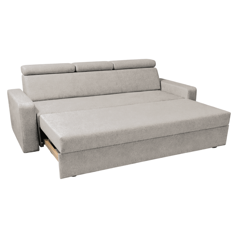 Casa si Gradina - Mobilier - Canapele si coltare - Canapele - Canapea extensibila, bej gri Taupe, KINGA - Infinity.ro