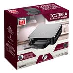 Electronice si Electrocasnice - Electrocasnice bucatarie - Preparare paine - Sandwich-maker - Aparat pentru Sandvisuri din Otel Inoxidabil cu Suprafata Neaderenta - Infinity.ro