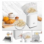 Electronice si Electrocasnice - Electrocasnice bucatarie - Aparate de gatit & desert - Aparate de preparat desert - Aparat pentru popcorn cu aer cald, 1200W, Alb - Infinity.ro