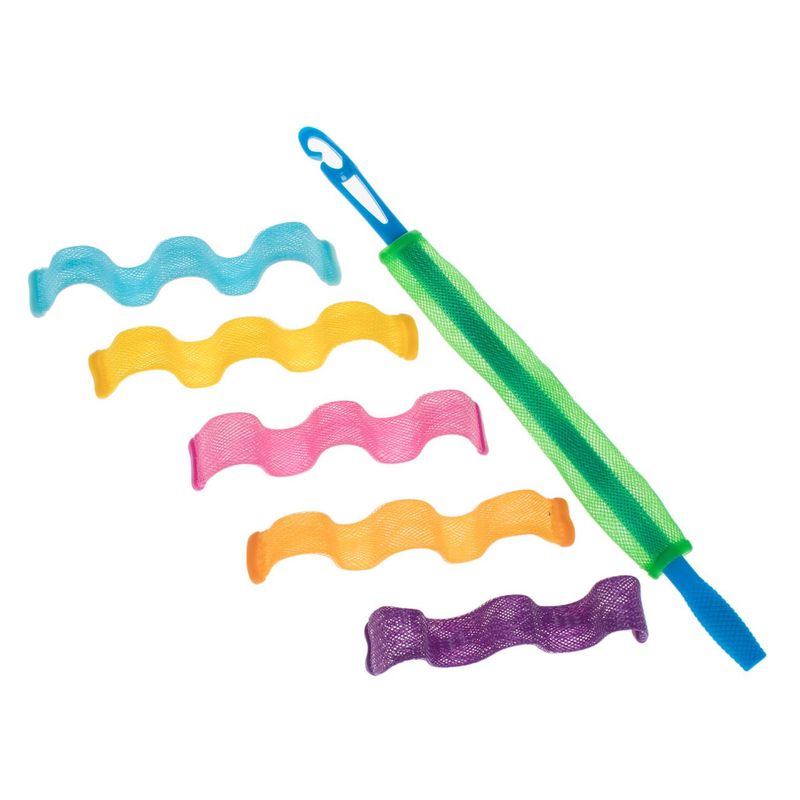 Ingrijire personala si Cosmetice - Aparate & accesorii ingrijire personala - Hair styling - Bigudiuri - Bigudiuri pentru bucle valuroase, 8 buc, 20 cm, multicolore - Infinity.ro