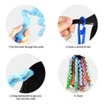 Ingrijire personala si Cosmetice - Aparate & accesorii ingrijire personala - Hair styling - Bigudiuri - Bigudiuri pentru bucle valuroase, 8 buc, 20 cm, multicolore - Infinity.ro