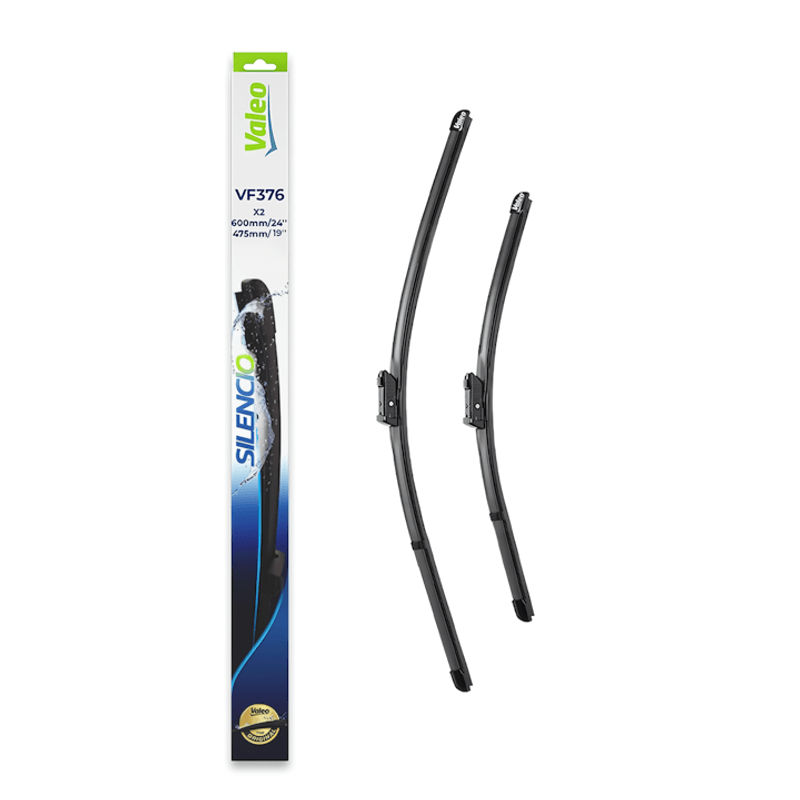 Auto si Moto - Intretinere auto - Stergatoare - Set stergatoare auto Volkswagen PASSAT B7 (A32, A33) 2011-2020, pentru parbriz, 2 bucati, Valeo Silencio Xtrm VF376 - Infinity.ro