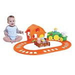 Jucarii, Copii si Bebe - Jucarii si jocuri - Vehicule si jucarii cu telecomanda - Masinute - Ferma cu Tren si Animale, Jucarie Prescolara, Multicolor - Infinity.ro