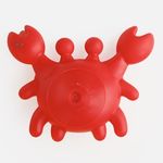 Petshop - Accesorii petshop - Jucarii animale - Jucarii interactive animale - Jucarie pentru caini, Crab rosu cu sunet, 13 cm - Infinity.ro