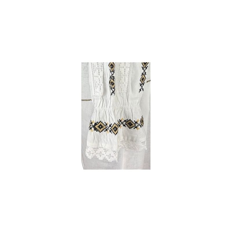 Fashion, accesorii si bijuterii - Femei - Imbracaminte femei - Camasi si bluze femei - Bluza dama O26F alb/negru marimea S - Infinity.ro