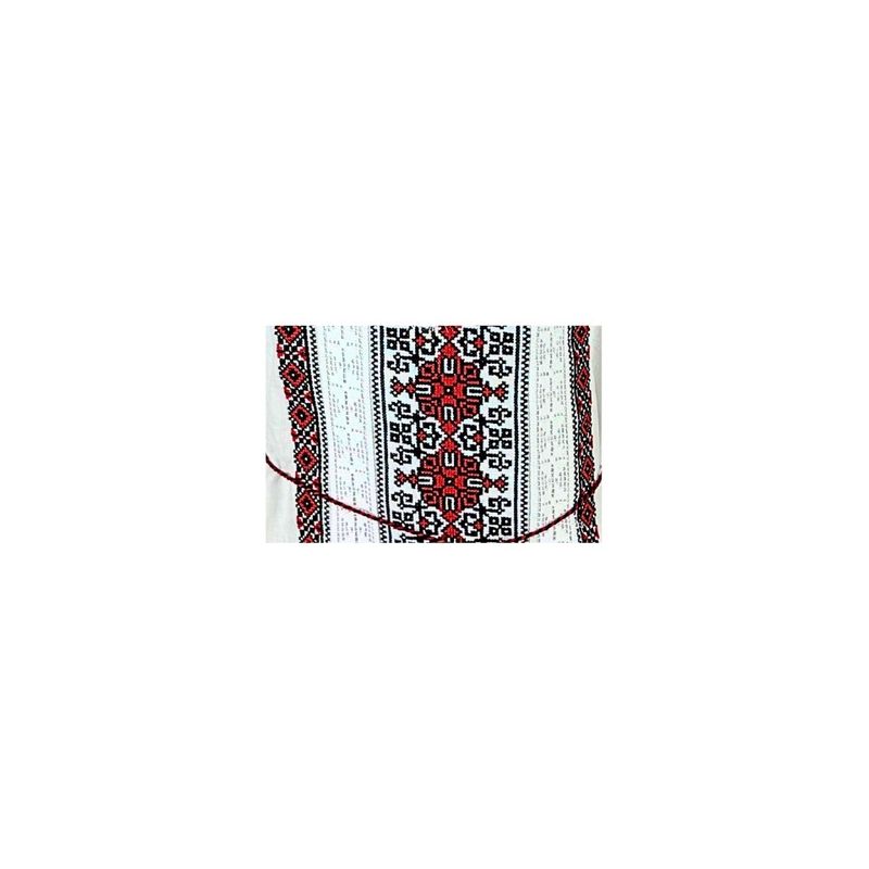 Fashion, accesorii si bijuterii - Femei - Imbracaminte femei - Camasi si bluze femei - Bluza dama O26F alb/rosu bordo marimea S - Infinity.ro