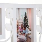 Market - Cadouri - Rame si albume foto - Rama foto decorativa alba, dreptunghiulara, pentru 12 poze, 70x54cm - Infinity.ro