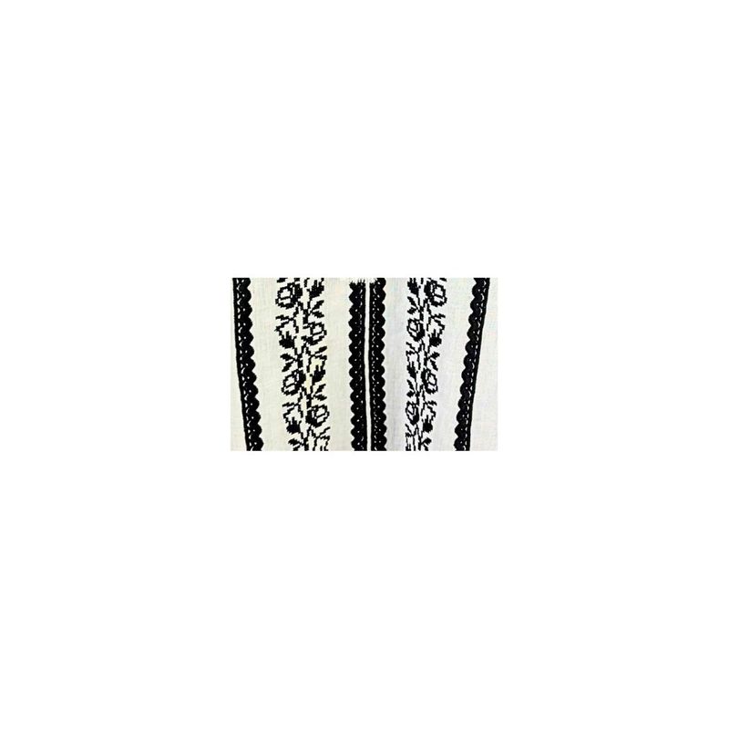 Fashion, accesorii si bijuterii - Femei - Imbracaminte femei - Camasi si bluze femei - Bluza dama O26F alb/negru marimea S - Infinity.ro