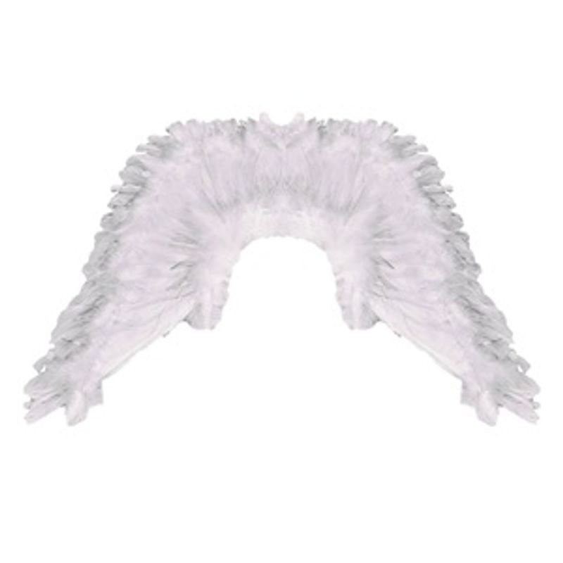 Jucarii, Copii si Bebe - Jucarii si jocuri - Jucarii de rol - Masti si costume copii - Aripi de deghizare albe tinsel pentru costum Halloween - Infinity.ro
