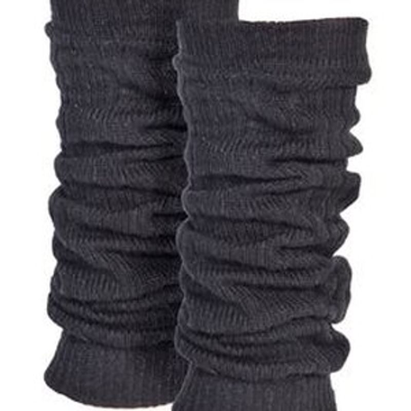 Fashion, accesorii si bijuterii - Femei - Lenjerie si pijamale femei - Sosete si ciorapi femei - Jambiere Textil Antracit pentru Cizme, Lungime 32cm - Infinity.ro