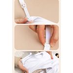 Fashion, accesorii si bijuterii - Femei - Lenjerie si pijamale femei - Lenjerie intima femei - Sutien Linovit pentru alaptare 3 in 1 cu sustinere pompa san - Alb - S/M - Elastan,Nylon - Infinity.ro
