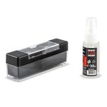 TV, Audio-Video si Foto - Audio Hi-Fi - Accesorii Audio Hi-Fi - Set curatare discuri vinil Electromures EM A005, 4 piese, perie material coreean de catifea, perii fine, solutie 30 ml - Infinity.ro