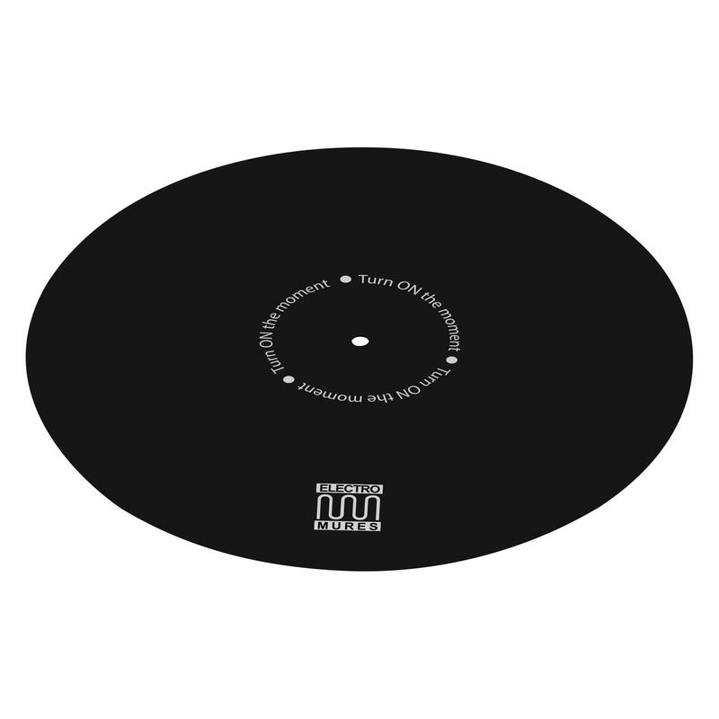 TV, Audio-Video si Foto - Audio Hi-Fi - Accesorii Audio Hi-Fi - Covoras din silicon pentru pick-up (12" Slipmat) Electromures EM A024, diametru aprox. 30 cm ,diverse culori - Infinity.ro