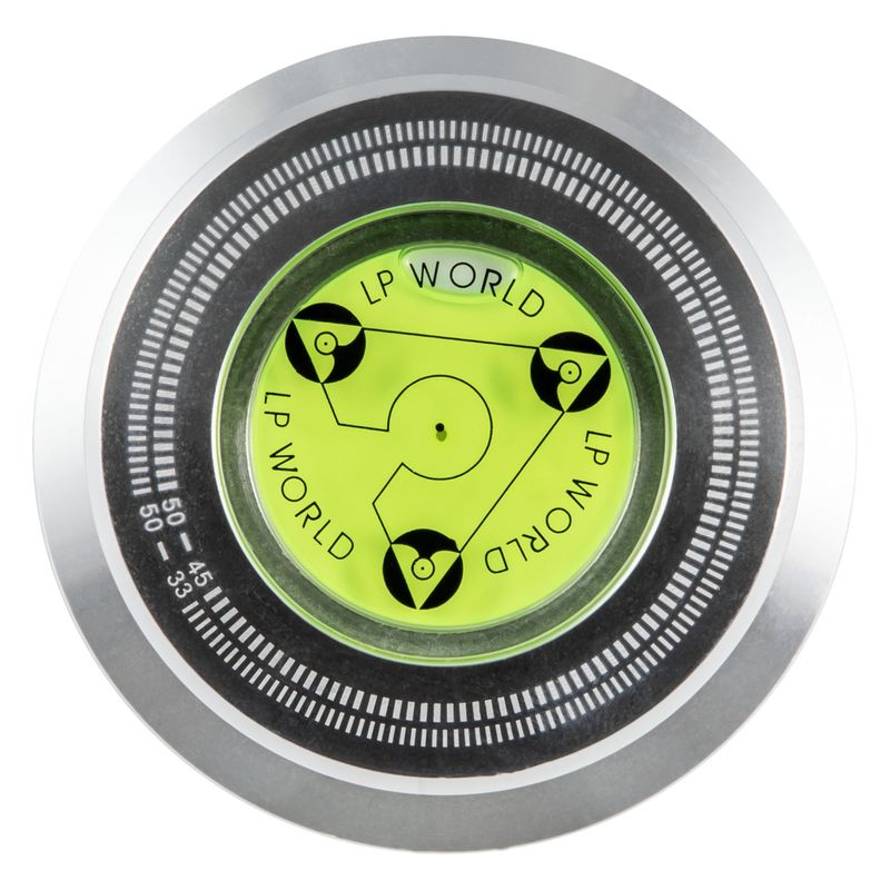TV, Audio-Video si Foto - Audio Hi-Fi - Accesorii Audio Hi-Fi - Stabilizator cu nivela pentru discuri de vinil, Electromures EM A030, material : aliaj de aluminiu - Infinity.ro