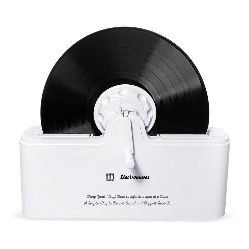TV, Audio-Video si Foto - Audio Hi-Fi - Accesorii Audio Hi-Fi - Aparat de curatat discuri de vinil ( spalator manual ) Electromures EM A006, material: ABS - Infinity.ro