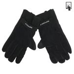 Fashion, accesorii si bijuterii - Barbati - Accesorii barbati - Manusi barbati - Manusi de iarna pentru barbati, negre, captusite cu blana artificiala, compatibile cu ecrane tactile - Infinity.ro