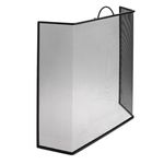 Casa si Gradina - Termice - Sobe, Seminee si accesorii - Accesorii seminee si sobe - Paravan pentru semineu, Metalic, Negru, 62.5x15x56cm - Infinity.ro