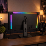 Casa si Gradina - Corpuri si surse de iluminat - Benzi LED - Banda LED RGB KWMLIGHT pentru Monitor 24 Inch, Kit PC Sync Backlight cu 3 Bare Rigide, Sincronizare Ecran, USB 5V - Infinity.ro
