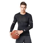 Ingrijire personala si Cosmetice - Sanatate si wellness - Aparate medicale - Suporturi ortopedice si orteze - Mâneci compresie pentru sport, 1 pereche, Negru - Infinity.ro