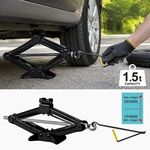 Casa si Gradina - Constructii - Scule profesionale - Scule hidraulice - Cric auto din otel, 1,5 tone, Negru - Infinity.ro