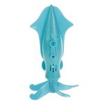 Jucarii, Copii si Bebe - Jucarii si jocuri - Jucarii bebelusi - Jucarii de baie - Jucarie Calamar pentru Apa cu Elice Rotativa, Albastra, 8.5x16 cm - Infinity.ro