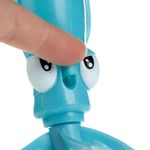 Jucarii, Copii si Bebe - Jucarii si jocuri - Jucarii bebelusi - Jucarii de baie - Jucarie Calamar pentru Apa cu Elice Rotativa, Albastra, 8.5x16 cm - Infinity.ro