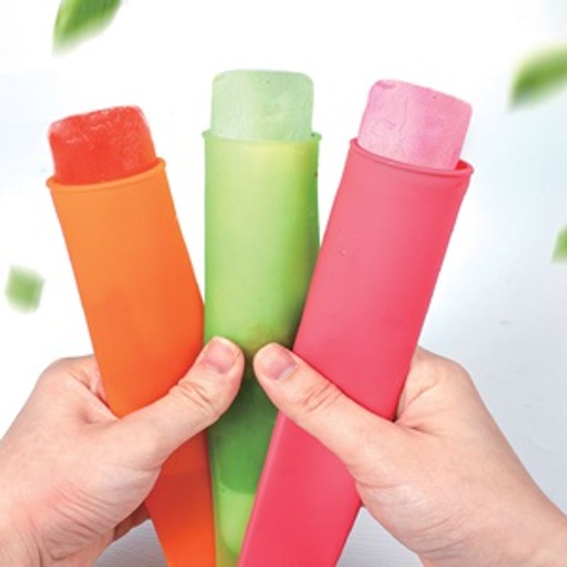 Casa si Gradina - Bucatarie si vesela - Accesorii bar - Forme cuburi de gheata - Forme pentru granita din silicon, Set 3 buc, 20 cm, cu capac - Infinity.ro