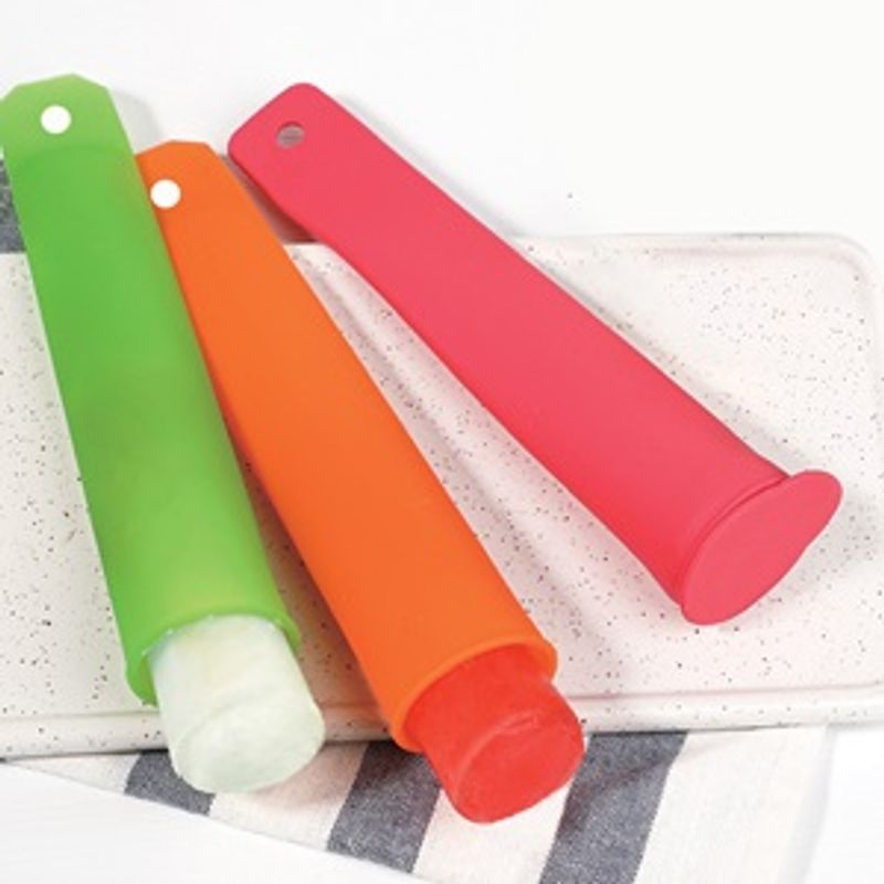 Casa si Gradina - Bucatarie si vesela - Accesorii bar - Forme cuburi de gheata - Forme pentru granita din silicon, Set 3 buc, 20 cm, cu capac - Infinity.ro
