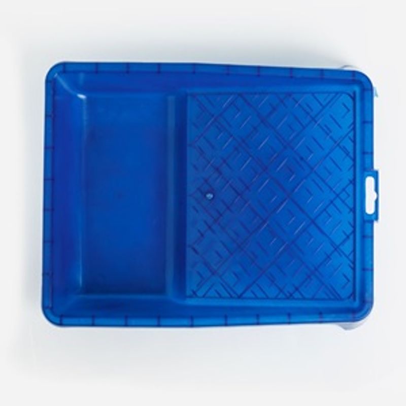 Casa si Gradina - Constructii - Vopsea si tencuieli - Unelte de vopsit si tencuit - Tava de vopsit albastra, 22x29x6 cm, plastic - Infinity.ro