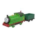 Jucarii, Copii si Bebe - Jucarii si jocuri - Vehicule si jucarii cu telecomanda - Trenulete de jucarie - Thomas locomotiva motorizata Percy cu vagon - Infinity.ro