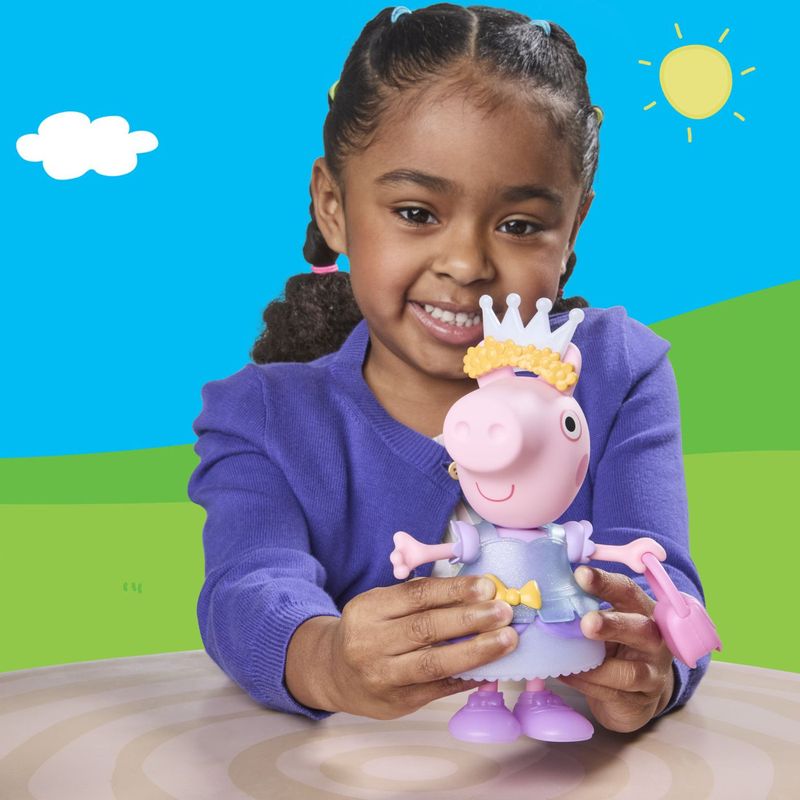 Jucarii, Copii si Bebe - Jucarii si jocuri - Figurine - Peppa Pig set 3 purcelusi care se imbraca cu figurine si accesorii - Infinity.ro