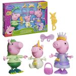 Jucarii, Copii si Bebe - Jucarii si jocuri - Figurine - Peppa Pig set 3 purcelusi care se imbraca cu figurine si accesorii - Infinity.ro
