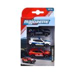 Jucarii, Copii si Bebe - Jucarii si jocuri - Vehicule si jucarii cu telecomanda - Masinute - Majorette set 3 masinute metalice Dacia Duster 7.5cm - Infinity.ro