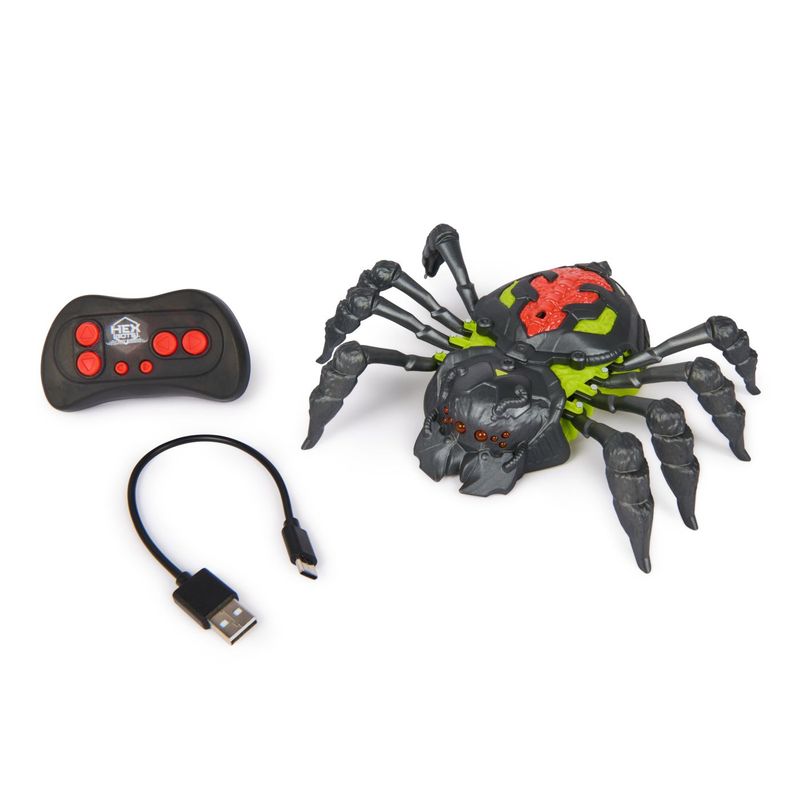 Jucarii, Copii si Bebe - Jucarii si jocuri - Vehicule si jucarii cu telecomanda - Roboti de jucarie - Hex Bots viu in interior tarantula cataratoare cu telecomanda - Infinity.ro