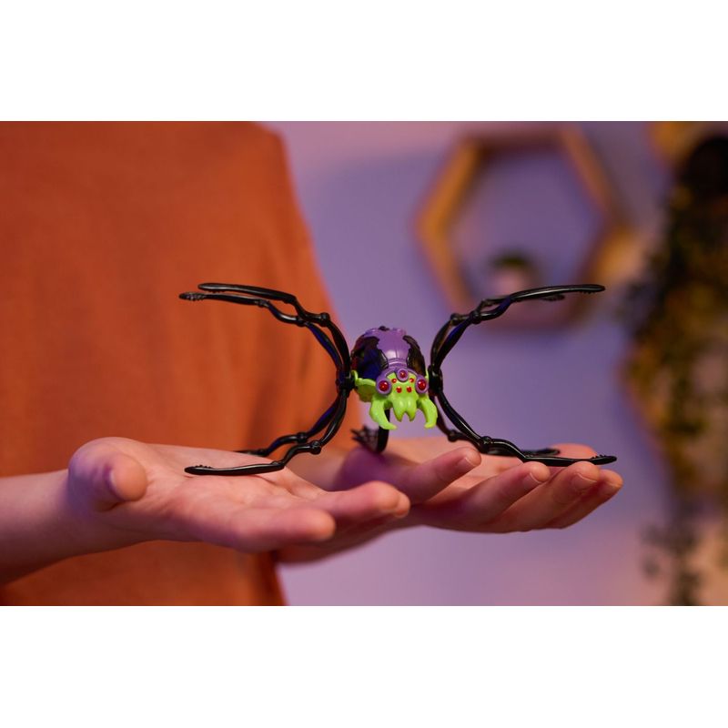 Jucarii, Copii si Bebe - Jucarii si jocuri - Vehicule si jucarii cu telecomanda - Roboti de jucarie - Hex Bots paianjen robot negru - Infinity.ro