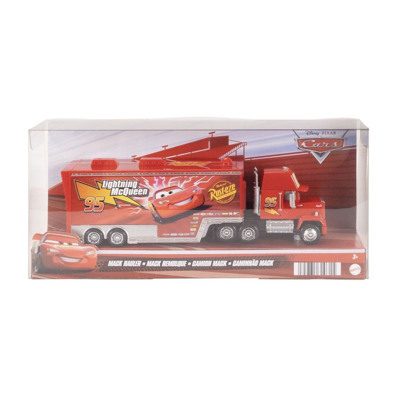 Jucarii, Copii si Bebe - Jucarii si jocuri - Vehicule si jucarii cu telecomanda - Masinute - Cars transportatorul Mack scara 1 la 55 - Infinity.ro