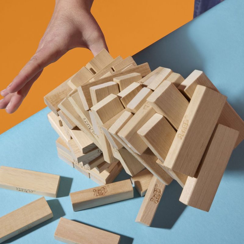 Jucarii, Copii si Bebe - Jucarii si jocuri - Jocuri si puzzle - Jocuri de societate - Joc Jenga Original - Infinity.ro
