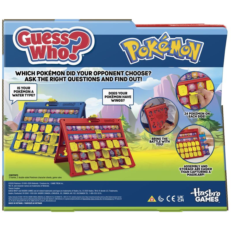 Jucarii, Copii si Bebe - Jucarii si jocuri - Jocuri si puzzle - Jocuri de societate - Joc Guess Who Pokemon - Infinity.ro