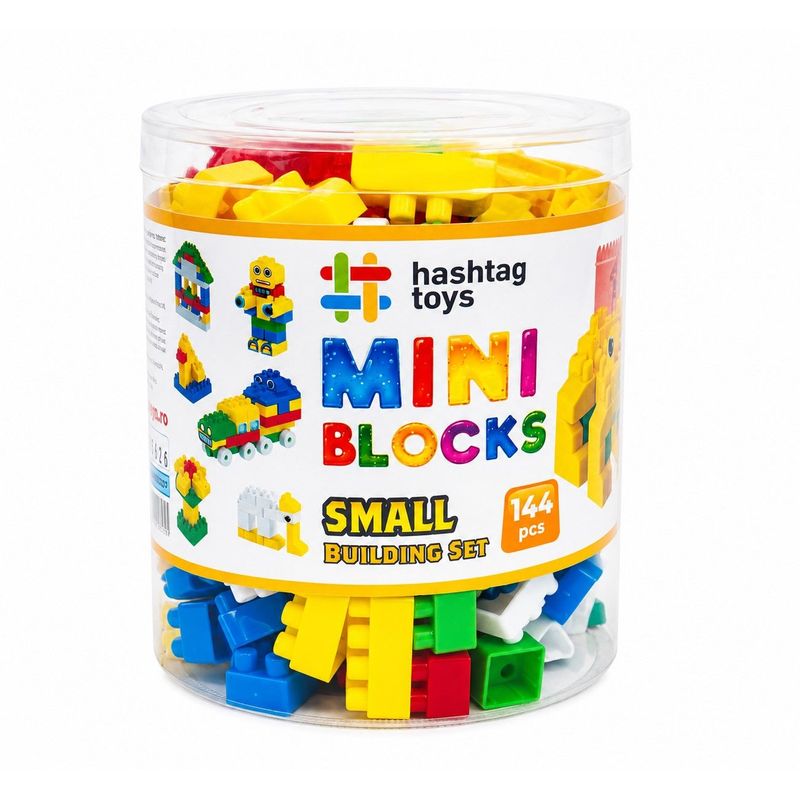 Jucarii, Copii si Bebe - Jucarii si jocuri - Seturi de constructie si cuburi - Seturi de constructie - Set constructor Mini Blocks 9 - Infinity.ro