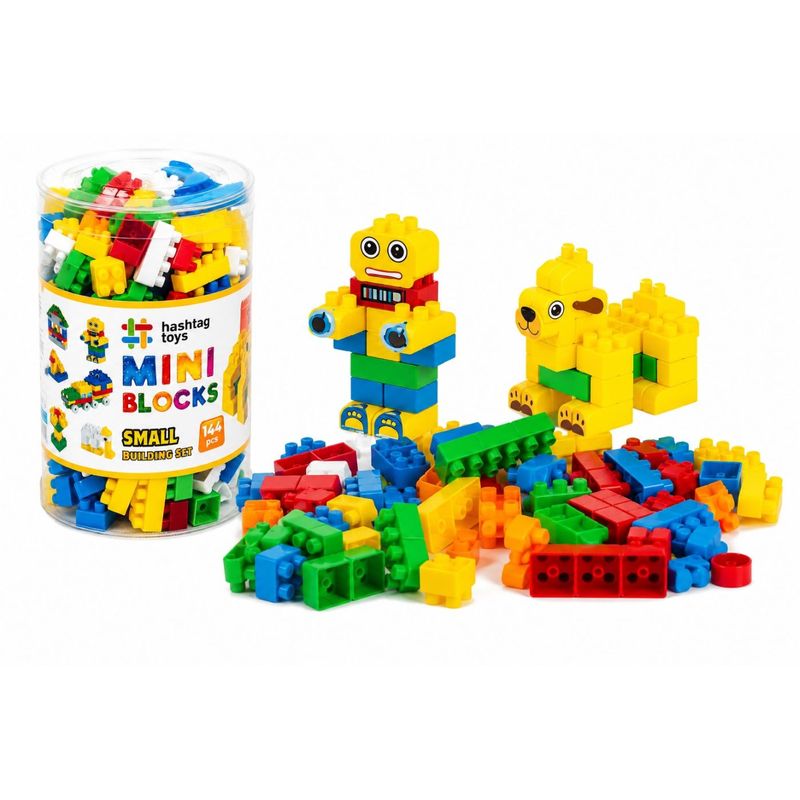 Jucarii, Copii si Bebe - Jucarii si jocuri - Seturi de constructie si cuburi - Seturi de constructie - Set constructor Mini Blocks 9 - Infinity.ro