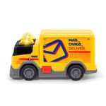 Jucarii, Copii si Bebe - Jucarii si jocuri - Vehicule si jucarii cu telecomanda - Masinute - Dickie Toys camion de livrare cu lumini si sunete 15cm - Infinity.ro