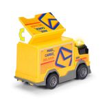 Jucarii, Copii si Bebe - Jucarii si jocuri - Vehicule si jucarii cu telecomanda - Masinute - Dickie Toys camion de livrare cu lumini si sunete 15cm - Infinity.ro